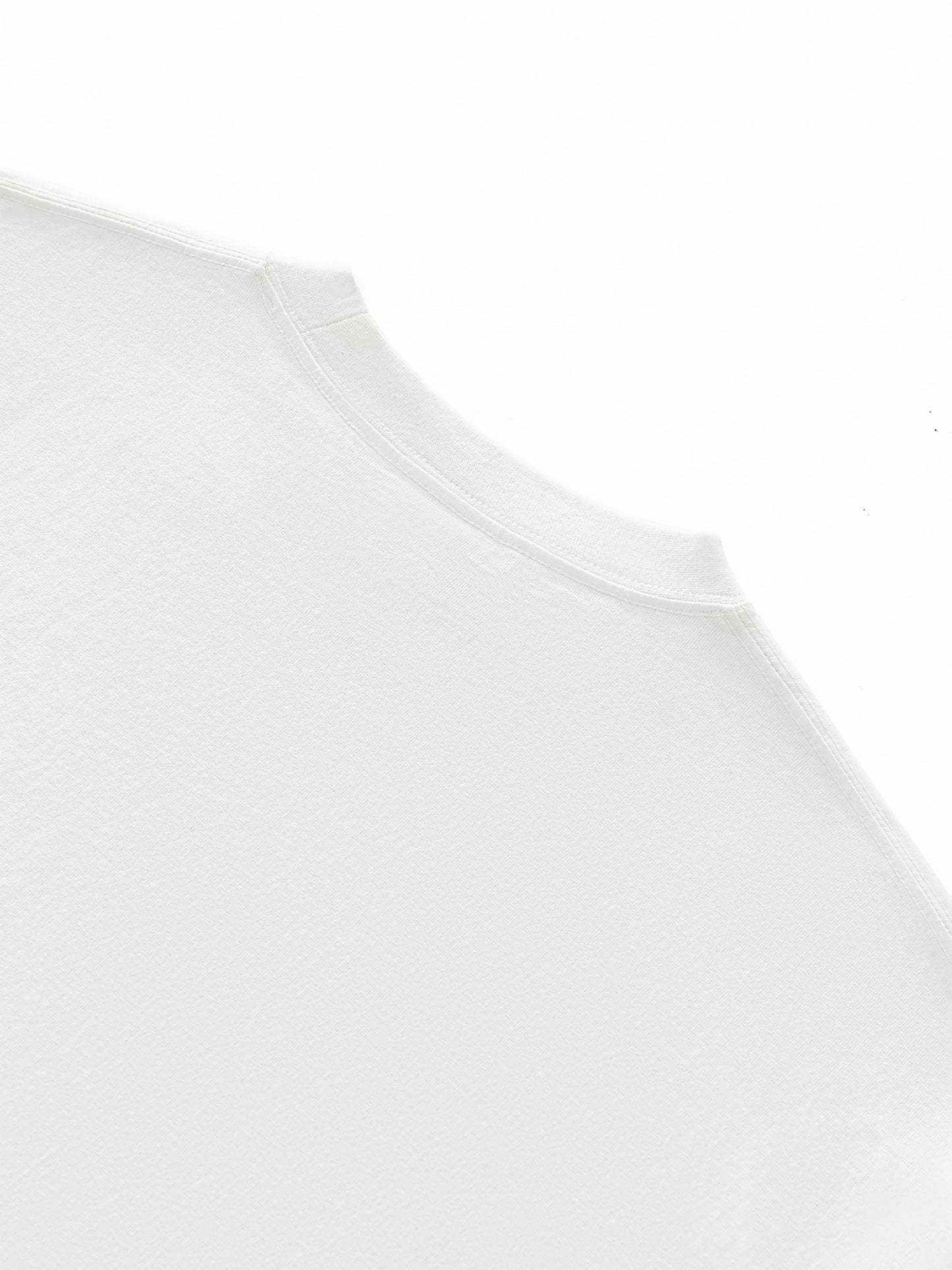 Boys in the hood Layered Contrast Sleeve Cotton T-Shirt