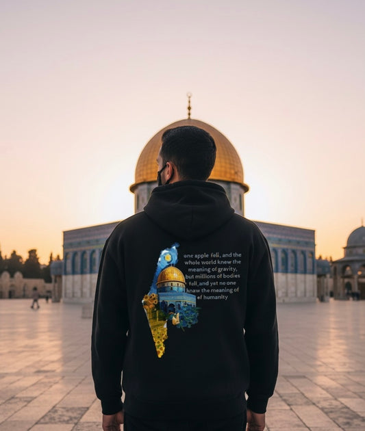 Al-Quds Freedom 
Oversize Fleeced Hoodie