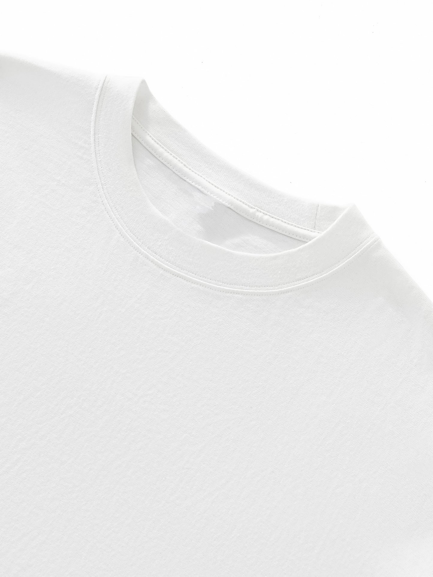Boys in the hood Layered Contrast Sleeve Cotton T-Shirt